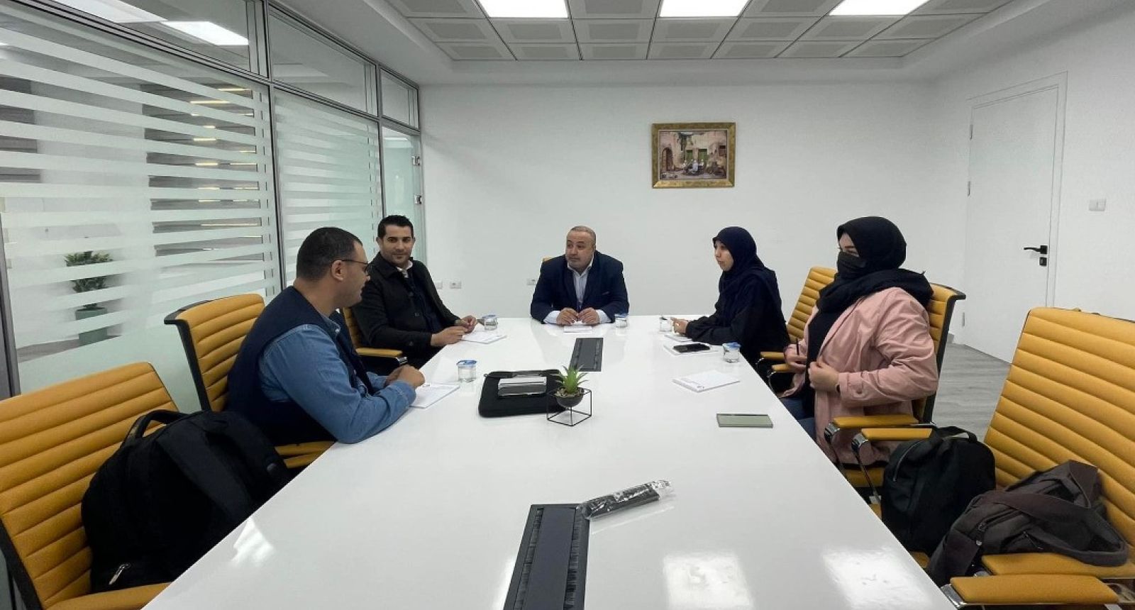 إتفاق بشأن توقيع مذكرة تفاهم مع المنظمة الليبية لتقنية المعلومات